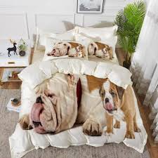 Ropa de Cama: Perros Padre e Hijo - Bulldog Inglés