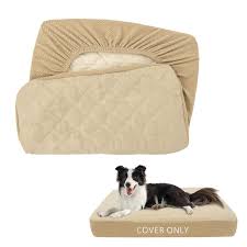 Fundas Impermeables para Cama de Perro - Beige 41x29x6