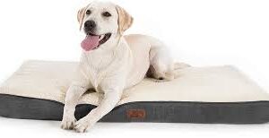 Colchón Ortopédico Lavable para Perros Extra Grande - Bedsure