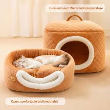 Cama Cube para Gatos y Perros: Cómoda y Lavable