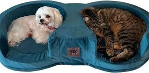 Cama Doble Pets Duo para Gatos y Perros Pequeños