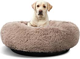 Cama Redonda Lavable para Perros Grandes - Comodidad y Estilo