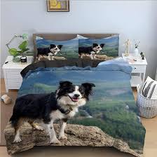 Funda Nórdica Cama 105 Border Collie en Microfibra