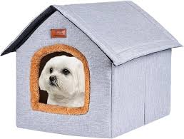 Casa Desmontable para Perros y Gatos - Refugio Cómodo para Mascotas