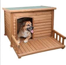 Casita de Perro con Terraza Kerbl - 113x81x83 cm