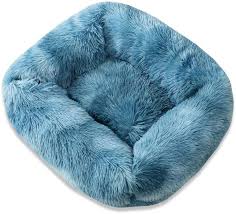 Cama Cuadrada de Peluche para Perros Grandes - Suave y Cálida