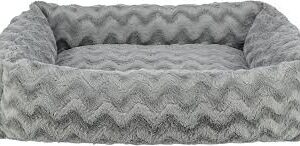 Cama para Perros Trixie Eco Vital Loki - Edición Suave Reciclada Grises