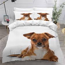 Ropa de Cama Suave Jack Russell 3D - 155x220