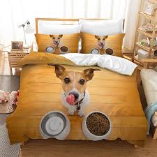 Funda Nórdica Infantil Jack Russell Amarillo 90