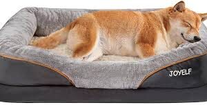 JOYELF Cama Espuma Viscoelástica Grande para Perros