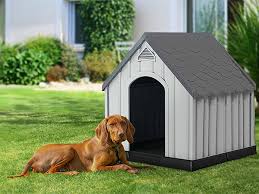 Caseta de Resina para Perros Grandes y Medianos - 100% Reciclable