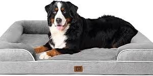 Cama XXL para Perro EHEYCIGA - 132x104x20cm