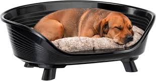 Cama Elevada para Perros y Gatos Throne con Cojín de Algodón