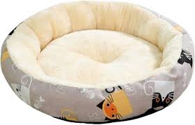 Cama de Peluche Redonda para Mascotas: Cómoda y Lavable