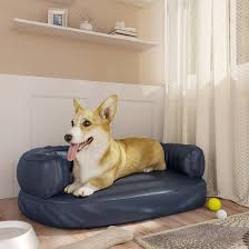 Cama Ergonómica para Perros Homgoday - Azul Oscuro