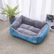 Cama Nido Grande para Perros de Algodón Impermeable