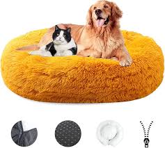 Cama Redonda para Perros y Gatos MAIFENGL