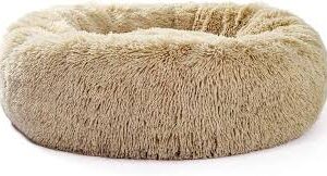 Cama Donut Suave y Cálida para Perros