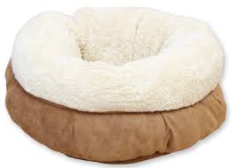 Cama Donut para Gato All For Paws - Color Beige