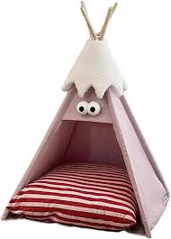 Tipi para Mascotas con Cojín Grueso