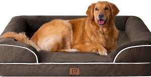 Cama Extra Grande para Perro EHEYCIGA 112x81x16cm