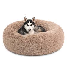 Cama Antiestrés para Gato y Perro Pequeño - Felpa Suave