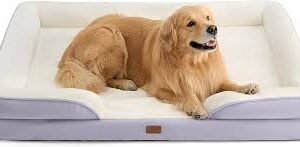 Cama Ortopédica Extra Grande para Perros Bedsure