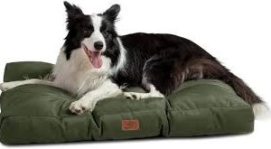 Cama Impermeable para Perro Grande - 91x68x10 cm