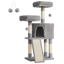Torre para Gatos Feandrea 115 cm - Gris Claro