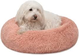 Cama Redonda Donut para Perros y Gatos - Lionto