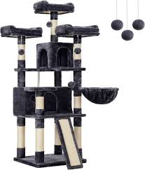 Árbol para Gatos XXL Feandrea - Gris Antracita