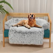 Funda de Cama Lavable para Perros Grandes de Coral