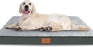 Cama Ortopédica Impermeable para Perros Grandes Gzvxuny