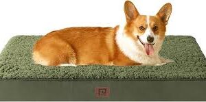 Cama Ortopédica Grande para Perros EHEYCIGA 89x58x8cm