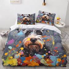 Funda Nórdica Suave Schnauzer con Cremallera