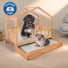 Cama para Mascotas Movenda Reina S 70x40 con Cama Auxiliar