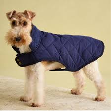 Abrigo Acolchado Azul Marino para Perro Rosewood Joules