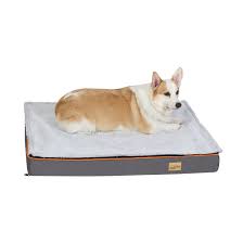 Cama de Perro Grande Desenfundable y Lavable con Espuma Viscoelástica