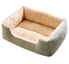 Cama Rectangular de Felpa para Mascotas