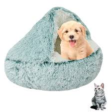 Cama Concha Suave para Mascotas