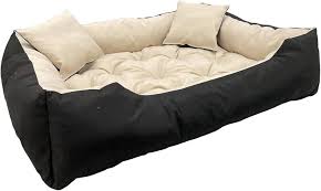 Cama XXL Beige para Perros y Gatos KingDog Ecco