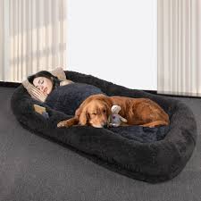 Cama para Perro Humano PEUTIER 185x120x30 cm