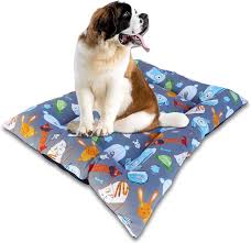 Cama XL para Perro ZK ZuresKa: Cojín y Alfombra 2 en 1