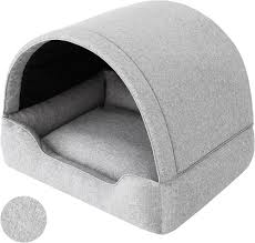 Cueva para Perros con Techo Rígido