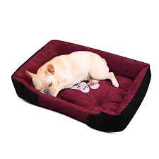 Cama Suave para Perros Lavable - PETCUTE XS 45x30x15CM