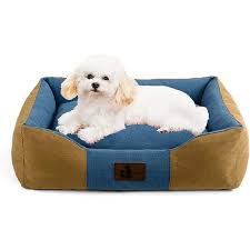 Cama Premium Resistente para Perros - Nido Rectangular Extraíble