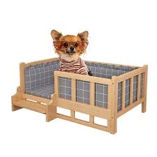 Cama de Madera para Perros: Confort y Estilo