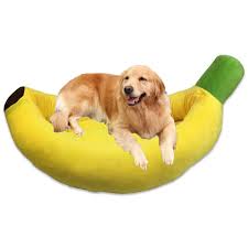 Cama de Perro Plátano Mediana y Grande - LINGHAN