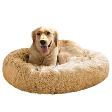 Camas Antiestrés para Perros en Forma de Donut