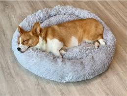 Camas Redondas Deluxe Extra Grandes para Perros POPOTI